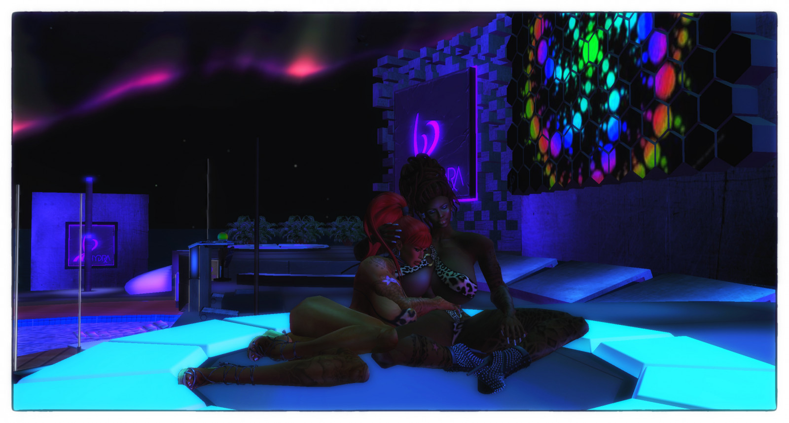 Diablo, Ayla, sexy, fáze, druhý život, erotický, Snímek obrazovky, hudební divadlo, performance, bigboobs, bílá dívka, Showgirls, Černá holka, clubhydra