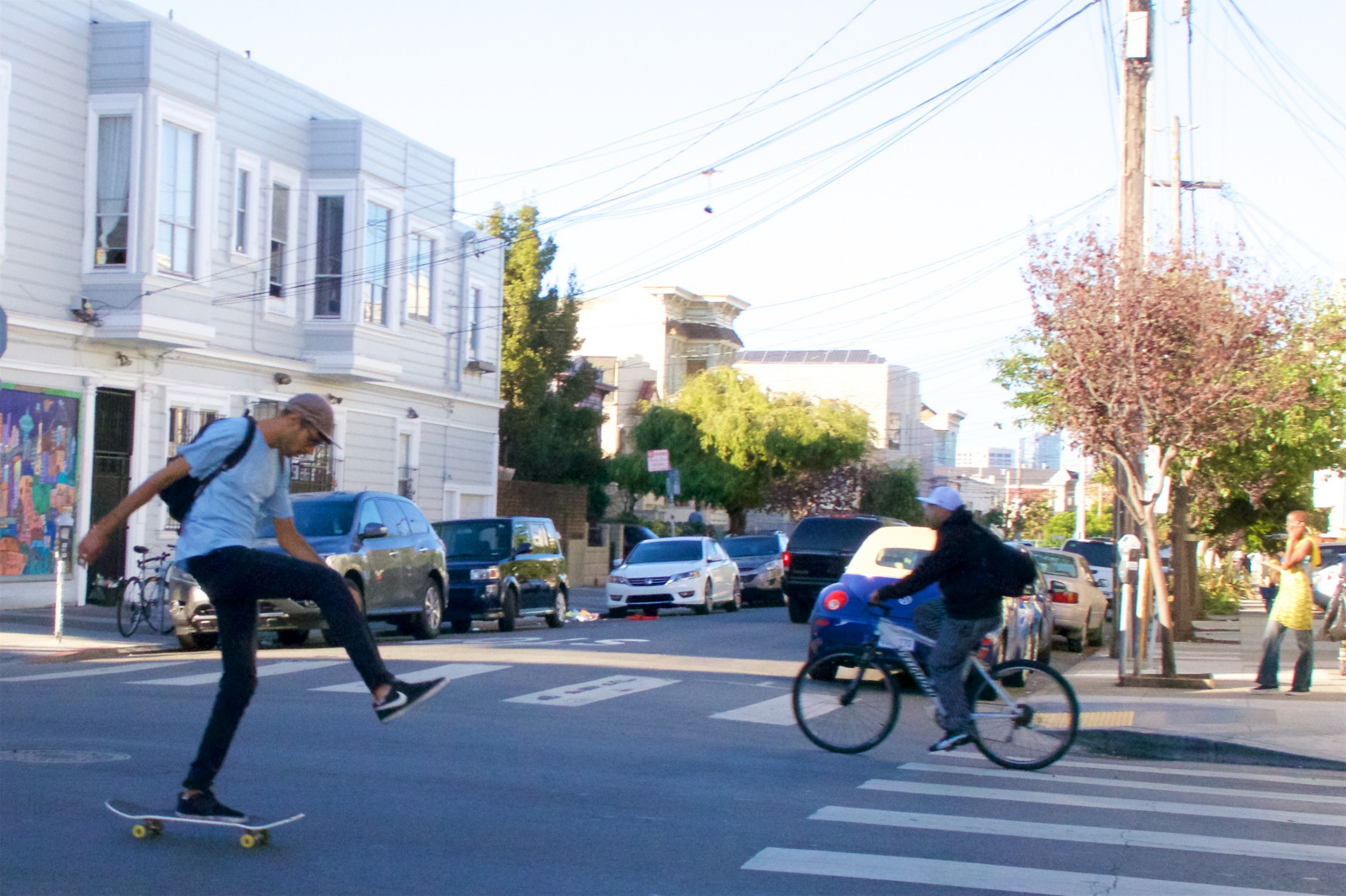 sanfrancisco, streetphotography, skateboard, Yourdon