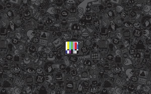 black,monochrome,text,symmetry,anime,selective coloring