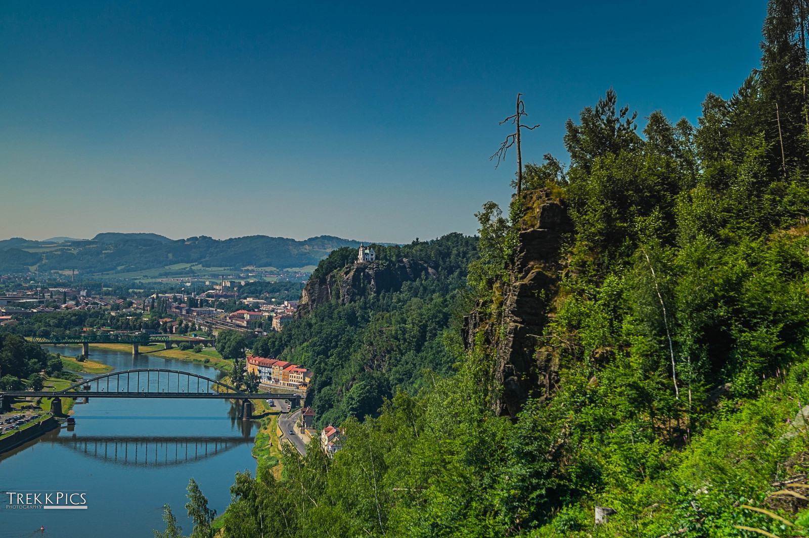 Wallpaper Decin Sachsische B Hmische Schweiz Steck Kraj Elbe 