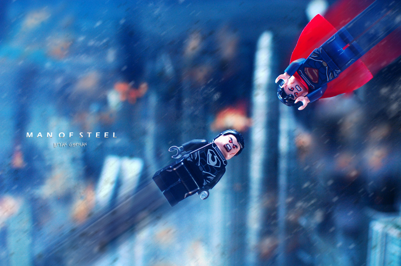 muž, LEGO, Všeobecné, ocel, Superman, ZOD, Muž z oceli