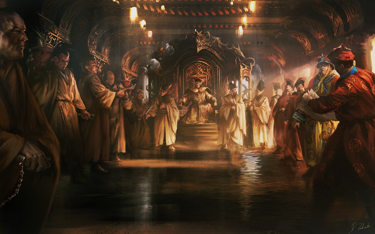 chrám, fantasy umění, umělecká díla, mytologie, Darek Zabrocki, Snímek obrazovky, hudební divadlo