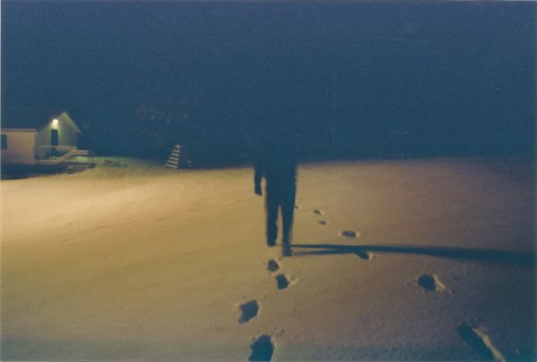 dark, sea, reflection, legs, outdoors, snow