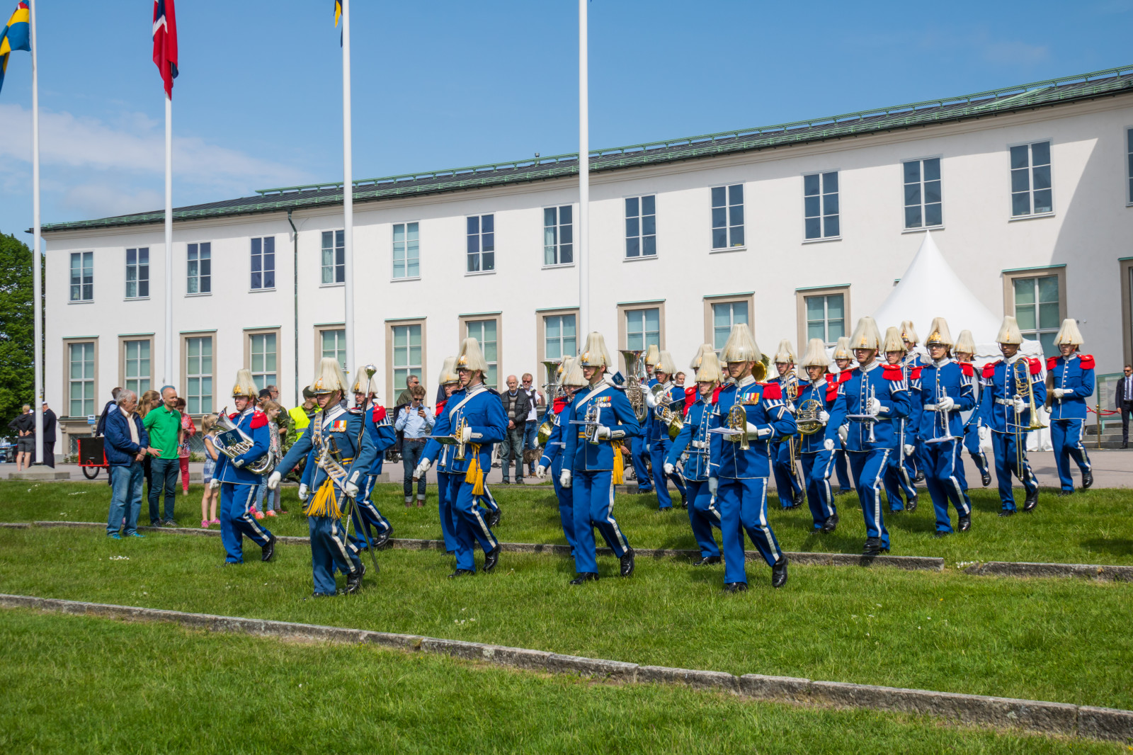hold, musiker, Stockholm, Person, attackfoto, g rdet, sj historiskamuseet, veterandagen, veteransday, erhverv, troop, ensemble, marcherende, marcherende band