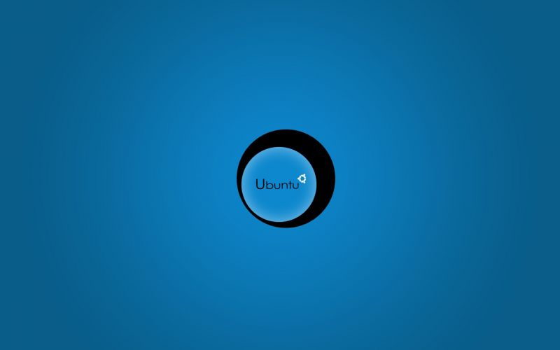 Minimalizm, logo, daire, Ubuntu, marka, hat Minimalizm, logo, daire, Ubuntu, marka, hat
