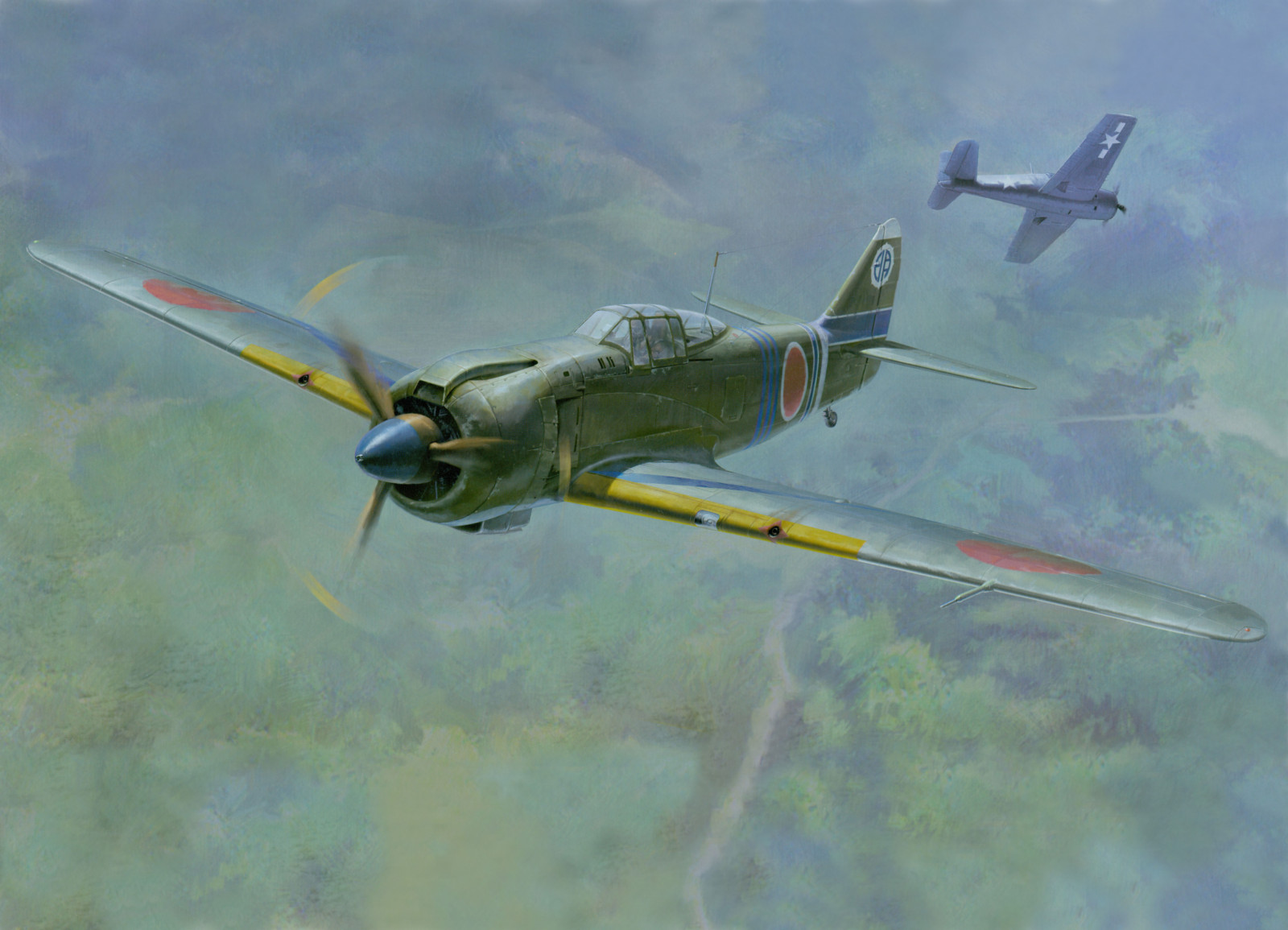 vozidlo, umělecká díla, letoun, letadlo, vrtule, válečný, vojenská letadla, Messerschmitt Bf 109, Supermarine Spitfire, Focke Wulf Fw 190, Curtiss P 40 Warhawk, Lavočkin La-5, Grumman F4F Wildcat, letectví, křídlo, Atmosféra Země, stíhací letoun, vrtulové letadlo