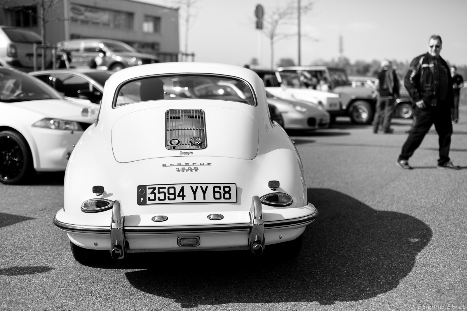 auto, tělesné, Černá, Francie, auto, Kánon, 50mm, Noir, označit, F14, iii, sigma, voiture, Porsche, Alsace, 5 d, blanc, noirblanc, 356, Mulhouse, Dornach