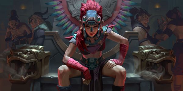 digital art,artwork,illustration,sitting,hou china,Maya civilization