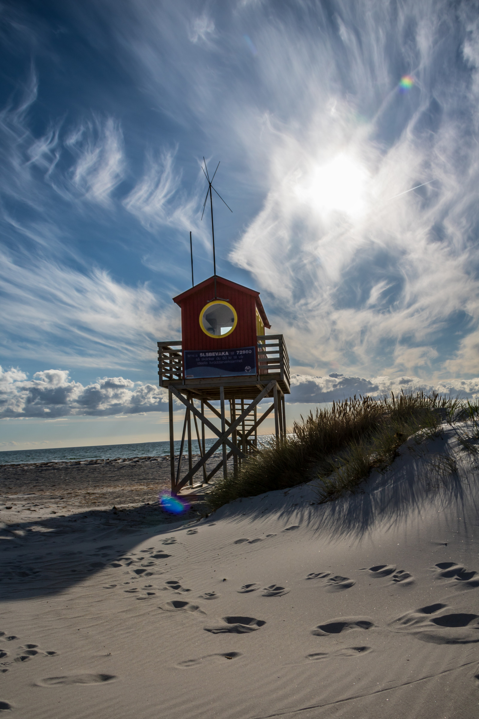 moře, písek, odraz, nebe, pláž, modrý, věž, pobřeží, vítr, chata, mrak, oceán, nebe, pramen, moln, Skan r, PLAVČÍK, badvakt