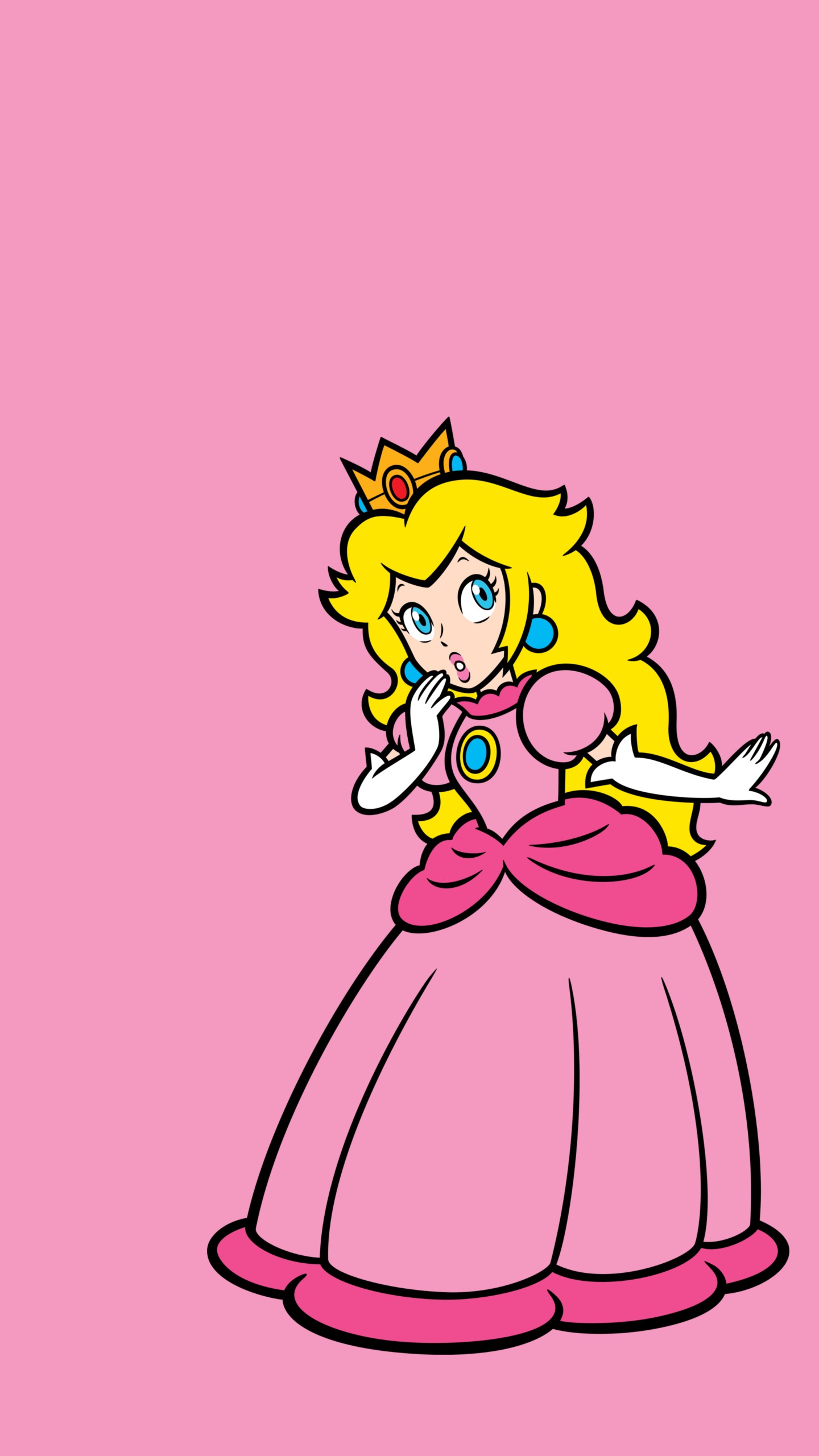 Fondos de pantalla 1440x2560 px, Nintendo, Princesa Peach, Super