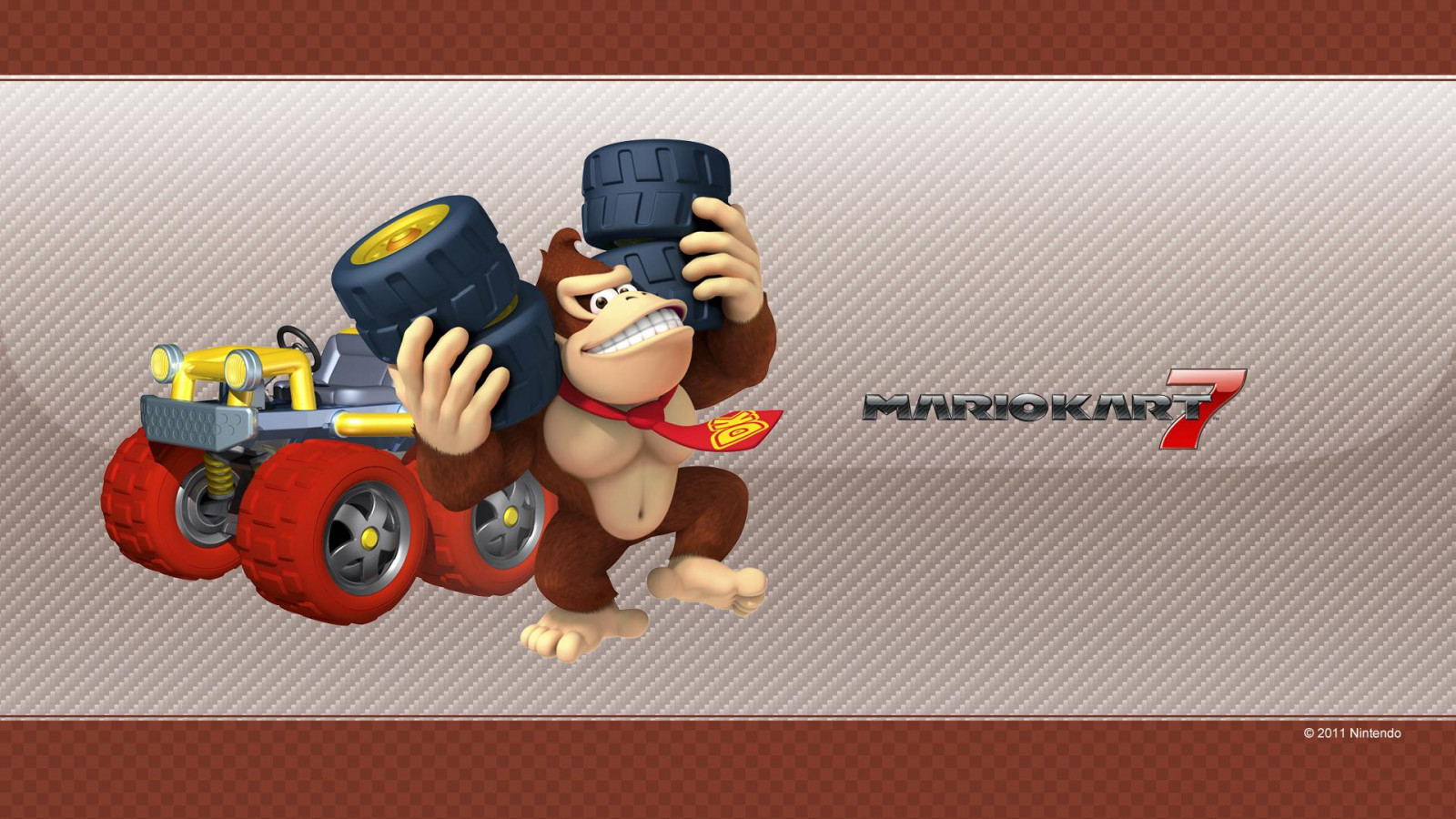 Wallpaper Donkey Kong, Mario Kart 7, Nintendo, Mario Kart 1920x1080