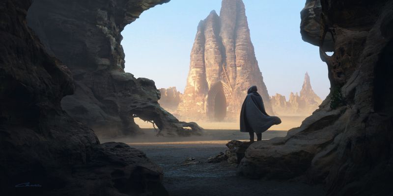 Kunstwerk, ArtStation, Planet, Science-Fiction Kunstwerk, ArtStation, Planet, Science-Fiction