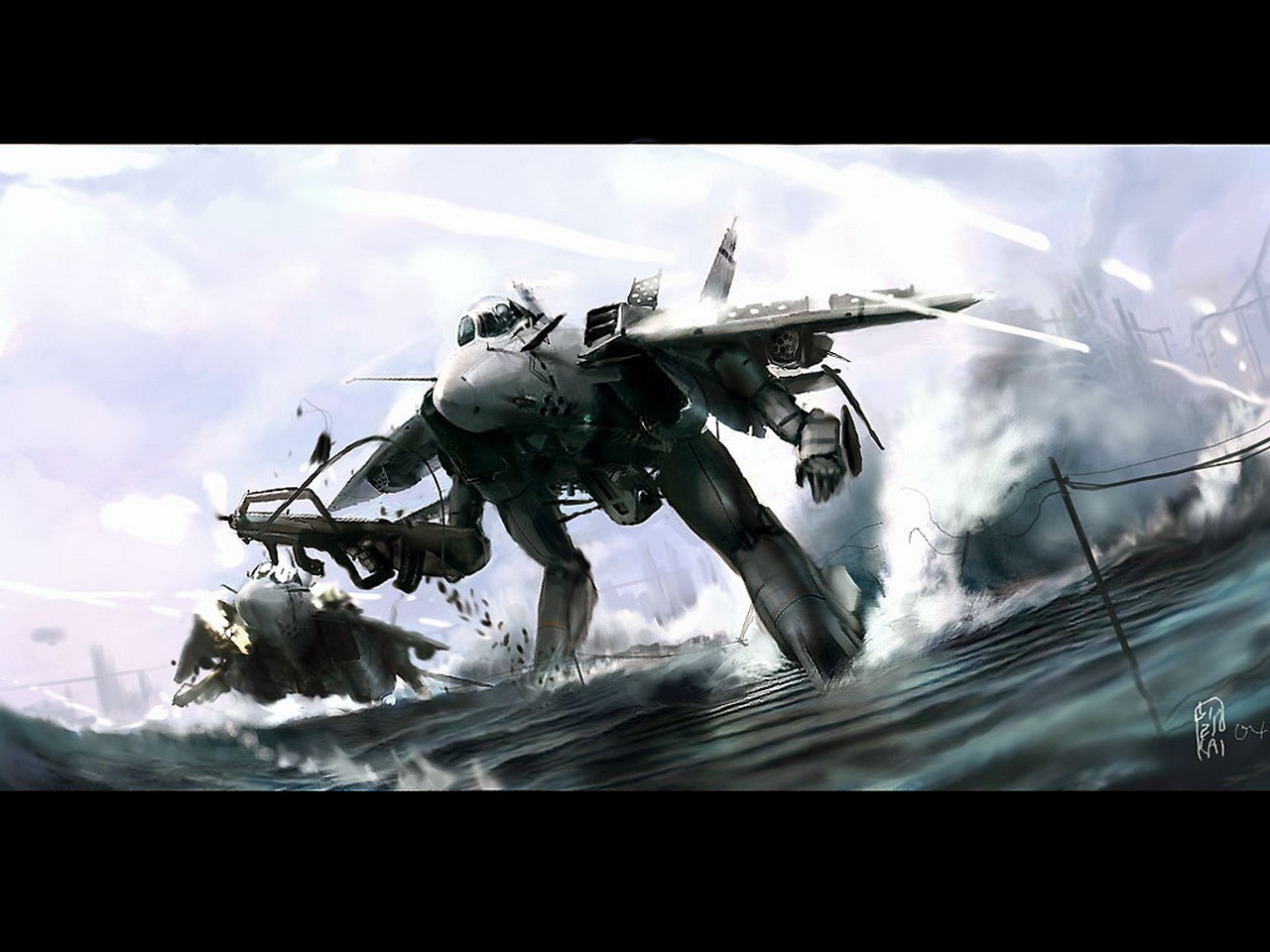 Wallpaper Anime Robot Vehicle Ghost Ship Robotech Screenshot Computer Wallpaper Pc Game 1280x960 Kmaco 108670 Hd Wallpapers Wallhere
