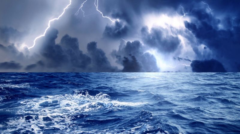 sea, sky, storm, coast, wind, lightning sea, sky, storm, coast, wind, lightning