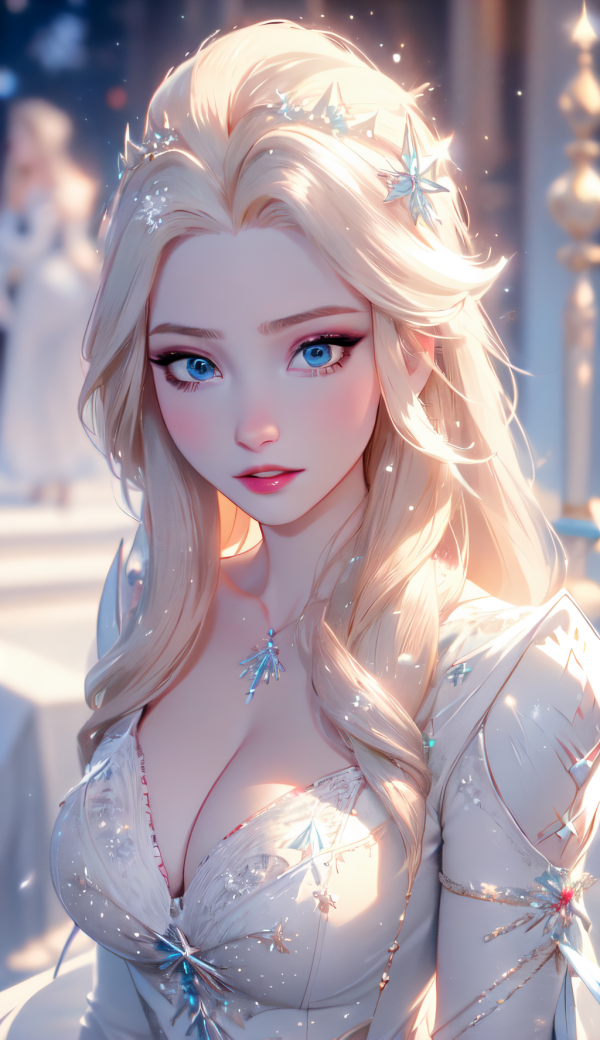 Asian beauties,snow,portrait display,necklace,watermarked,brunette