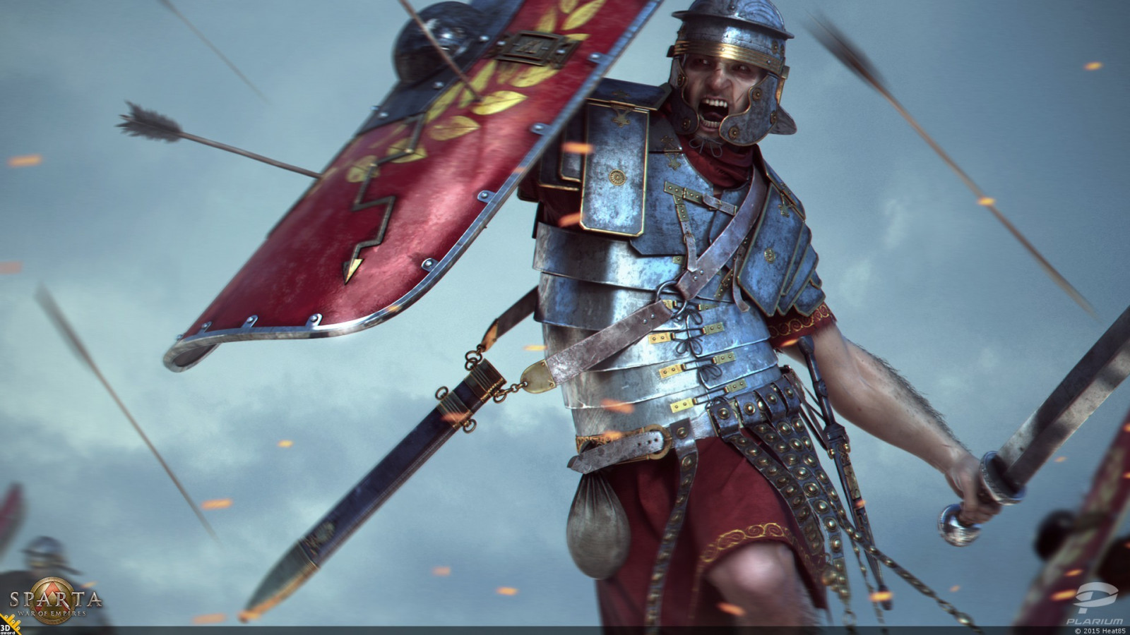 Wallpaper : anime, soldier, Rome, screenshot, atmosphere of earth ...
