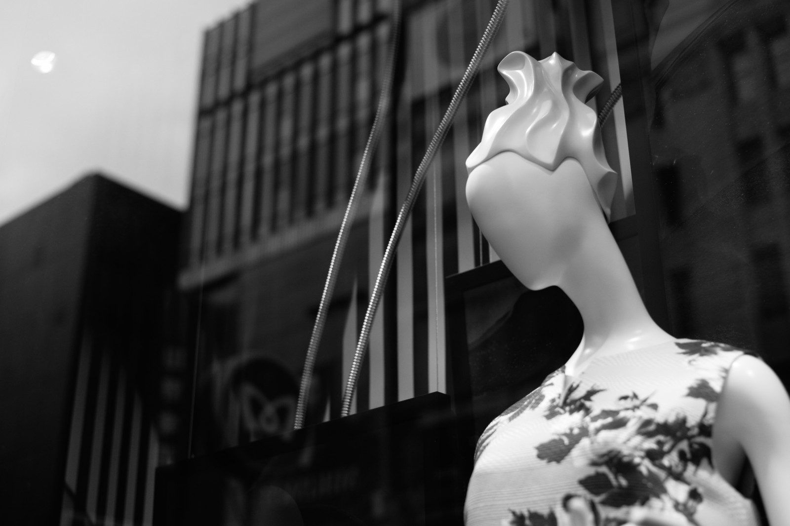 bianca, nero, monocromo, modello, fotografia, scultura, statua, moda, Leica, Tokyo, M, bw, zeiss, CarlZeiss, oscurità, Ginza, leicam, typ240, Senso, planare, planar250, 250, Immagine, bianco e nero, fotografia in bianco e nero, film noir