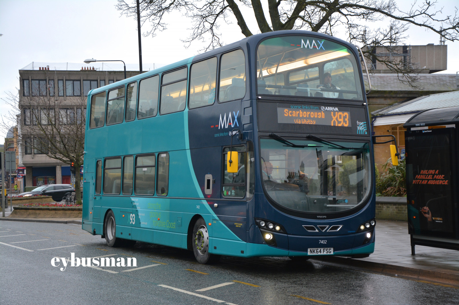 by, gade, bil, køretøj, vej, by, tvilling, Volvo, formørkelse, transportere, mærke, metropol, Max, træner, Nord, bus, ny, forenet, øst, automobil, distrikt, 93, bane, service, byområde, hovedstadsområde, kvarter, kompakt bil, motor køretøj, transportform, erhvervskøretøj, offentlig transport, tees, whitby, Arriva, tjenester, wright, tour bus tjeneste, dobbeltdækkerbus, eybusman, b9tl, 7404, Middlesborough, 7402, nk64fsg, nk64fsl