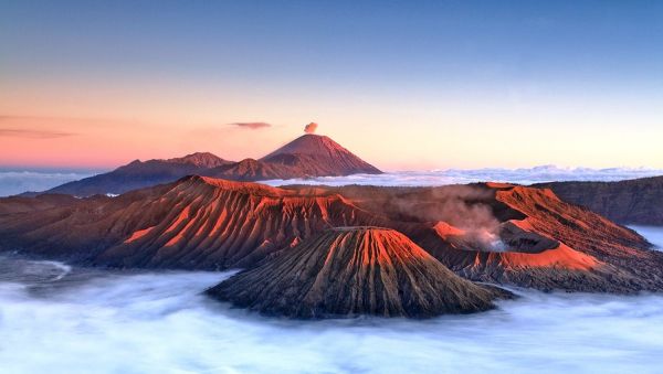 landscape, sunlight, sea, nature, clouds, sunrise