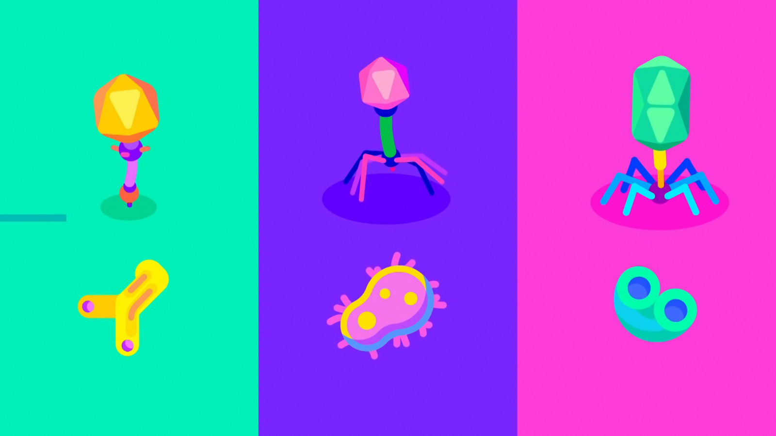 Kurzgesagt In a Nutshell, Flatdesign