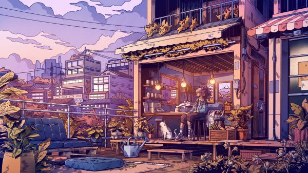 digital art,artwork,illustration,grossehalbuer,city,building
