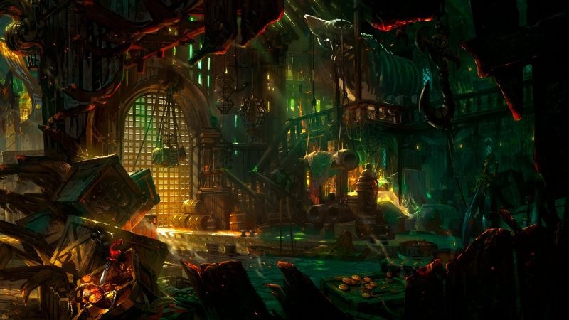 Fantasia arte,Água de esgoto,noite,luz,Trevas,Captura de tela