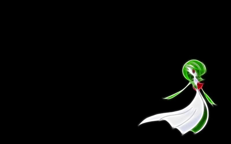 Gardevoir, pokemon, 1920x1200 px, Pozadí, Černá Gardevoir, pokemon, 1920x1200 px, Pozadí, Černá