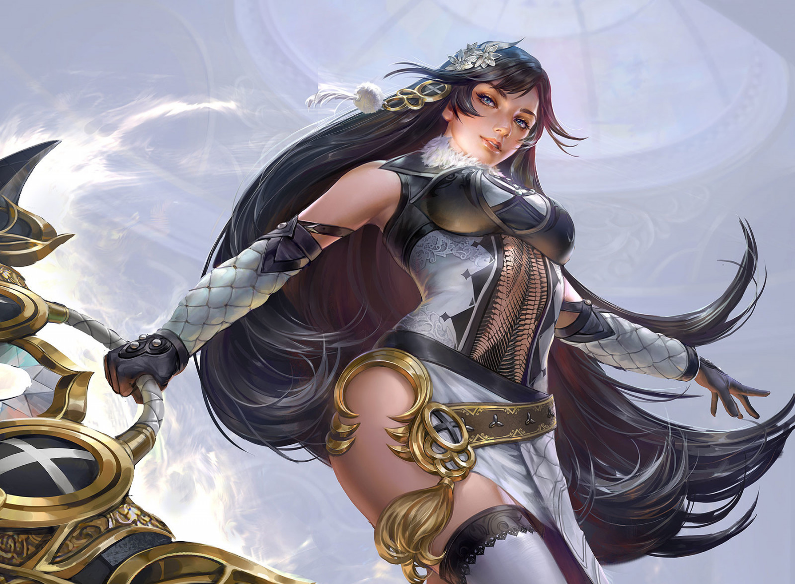 1800x1322 px, fantasy art, krijger