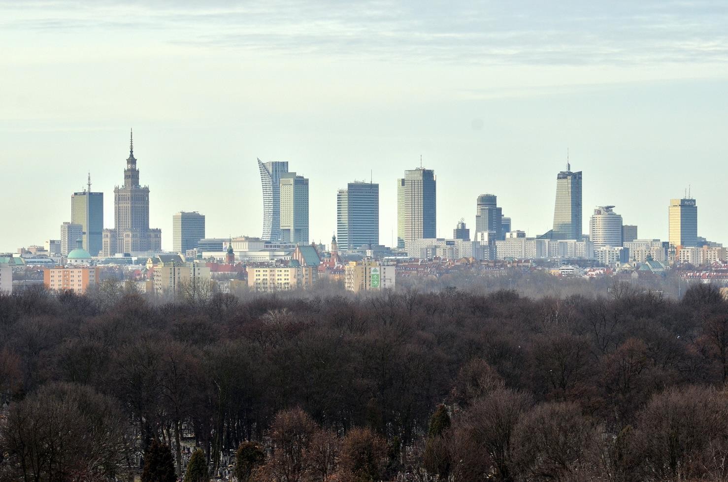città, paesaggio urbano, orizzonte, grattacielo, Torre, orizzonte, panorama, Polonia, Varsavia, crepuscolo, metropoli, centro, punto di riferimento, area urbana, fenomeno atmosferico, atmosfera della terra, area metropolitana, insediamento umano, caratteristica geografica, palazzone