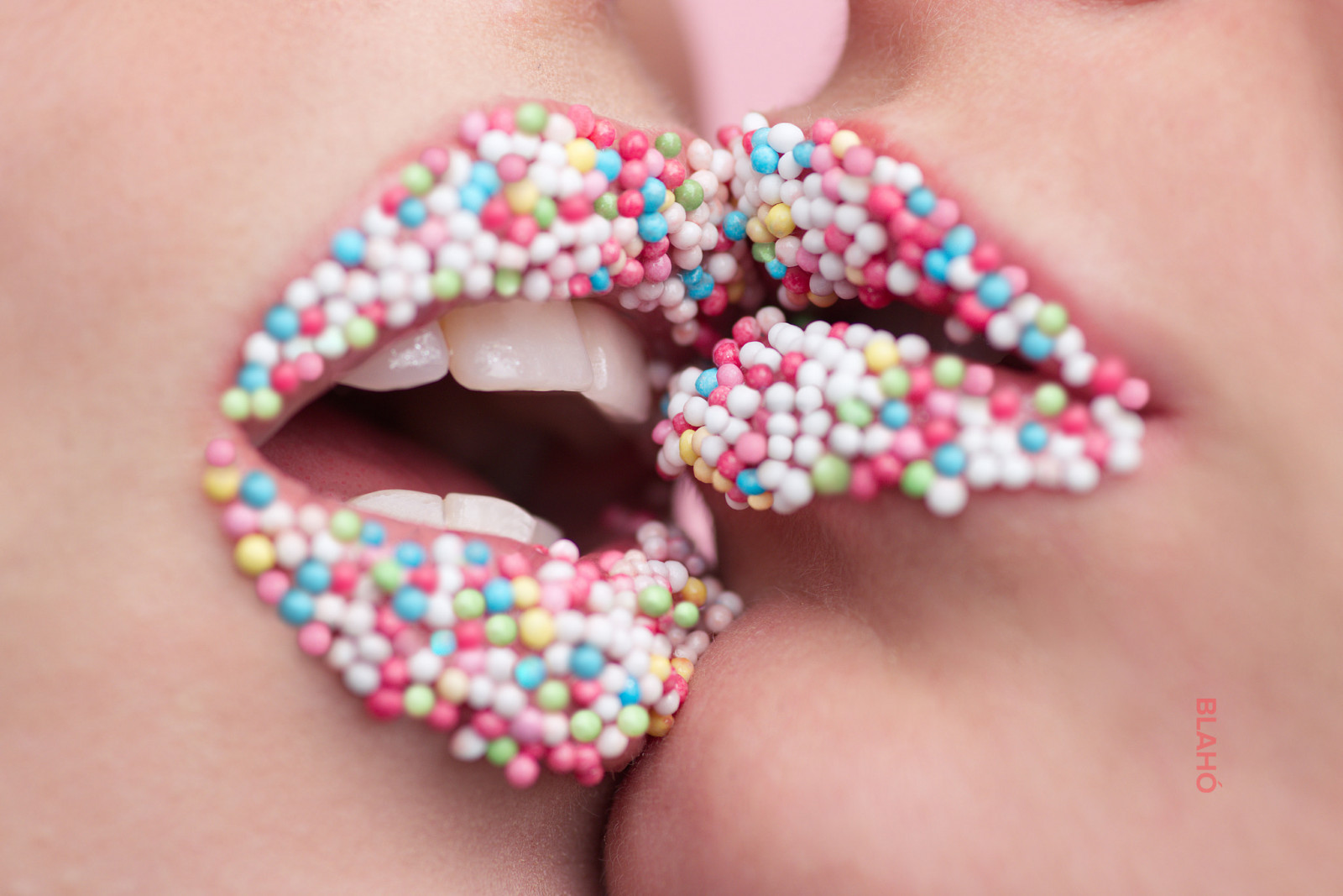 500px, ženy, model, postřikovačů, rty, zuby, otevři pusu, tvář