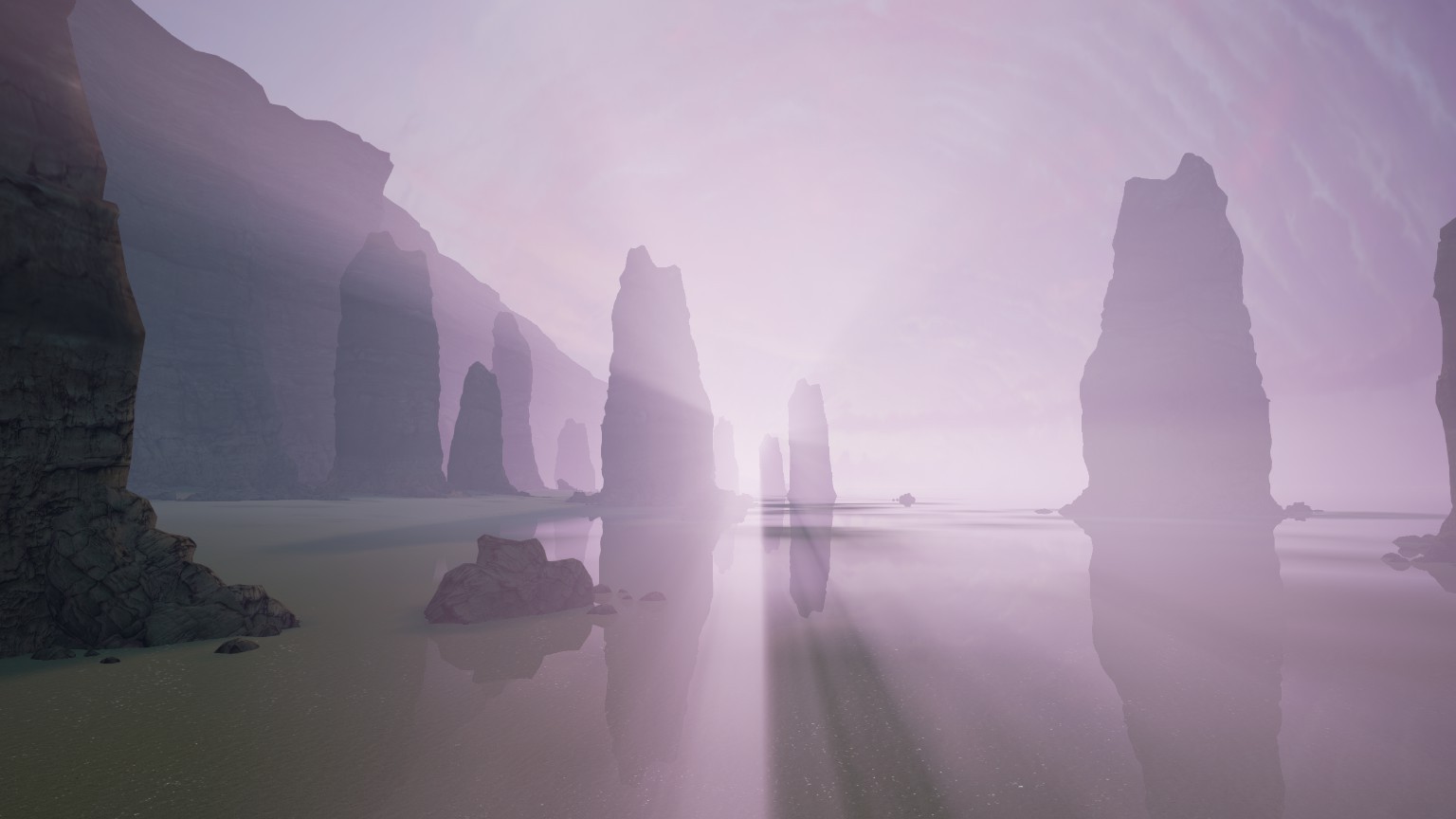 tramonto, riflessione, Alba, ghiaccio, mattina, nebbia, atmosfera, foschia, Mente Path to Talamo, nebbia, tempo metereologico, alba, immagine dello schermo, fenomeno atmosferico, atmosfera della terra