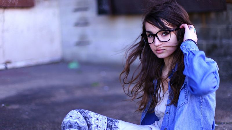 women, model, sunglasses, glasses, portrait, brunette women, model, sunglasses, glasses, portrait, brunette