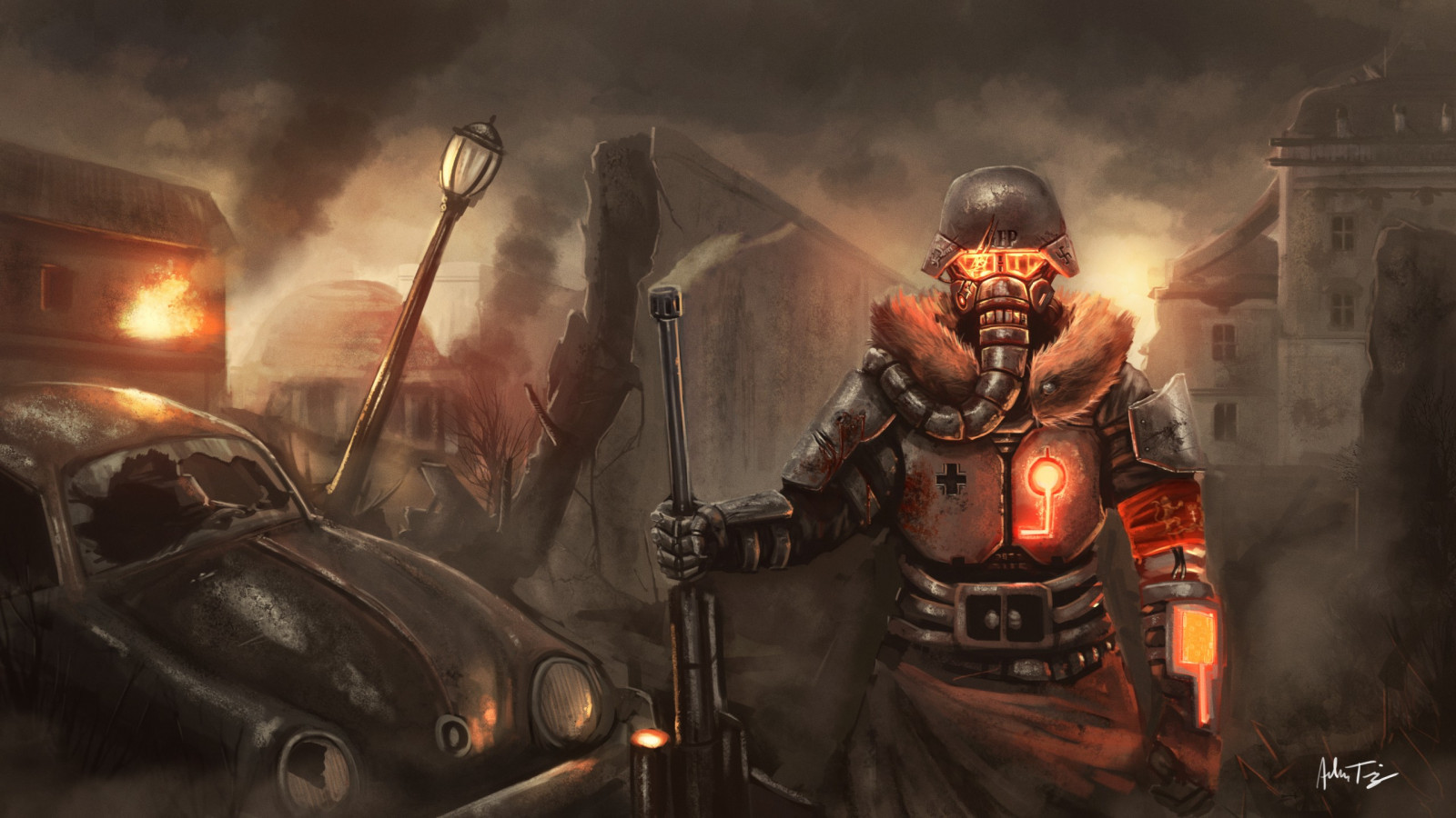 Wallpaper : video games, Fallout, darkness, screenshot, warlord ...