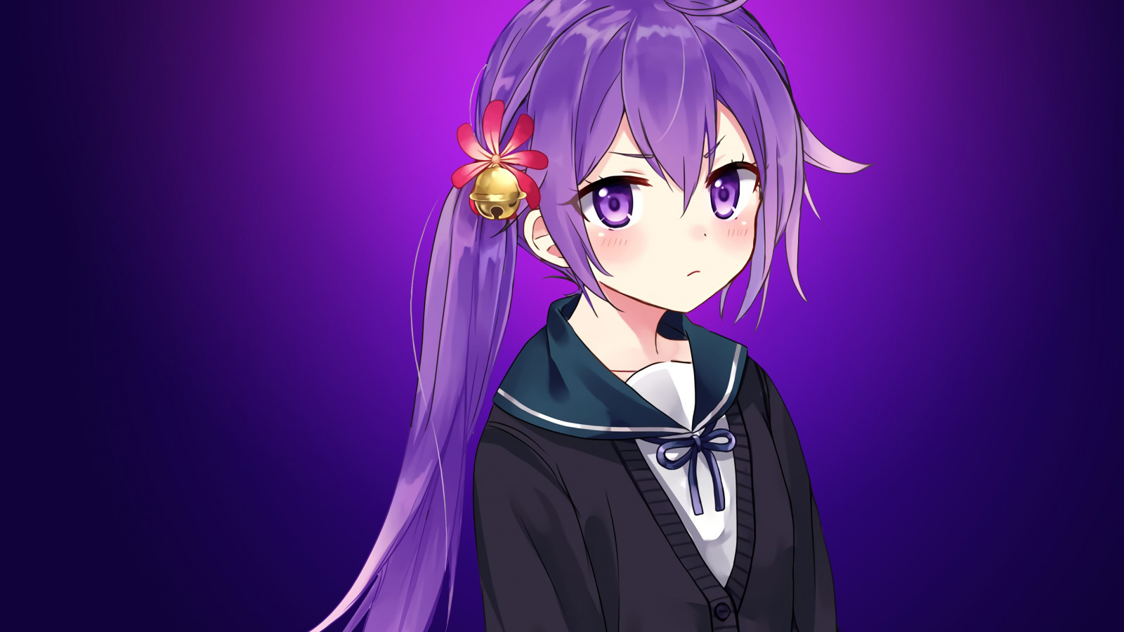 Illustration, Anime, Anime Mädchen, schwarzes Haar, Bildschirmfoto, Mangaka