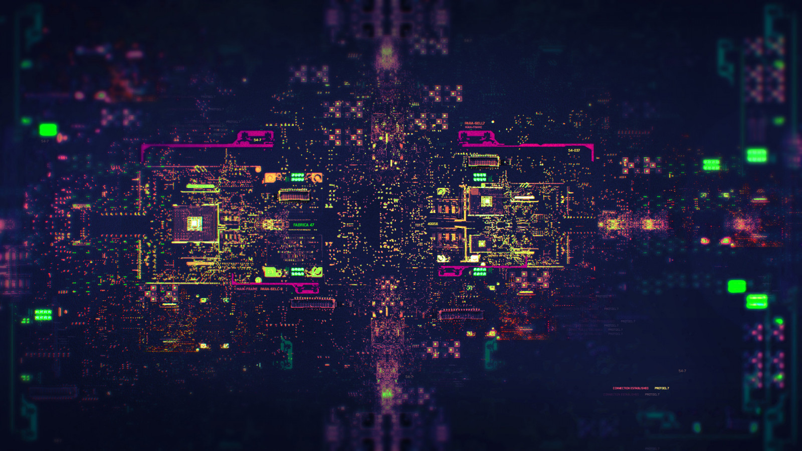 abstraktní, sci-fi, elektronický, Dan Voinescu