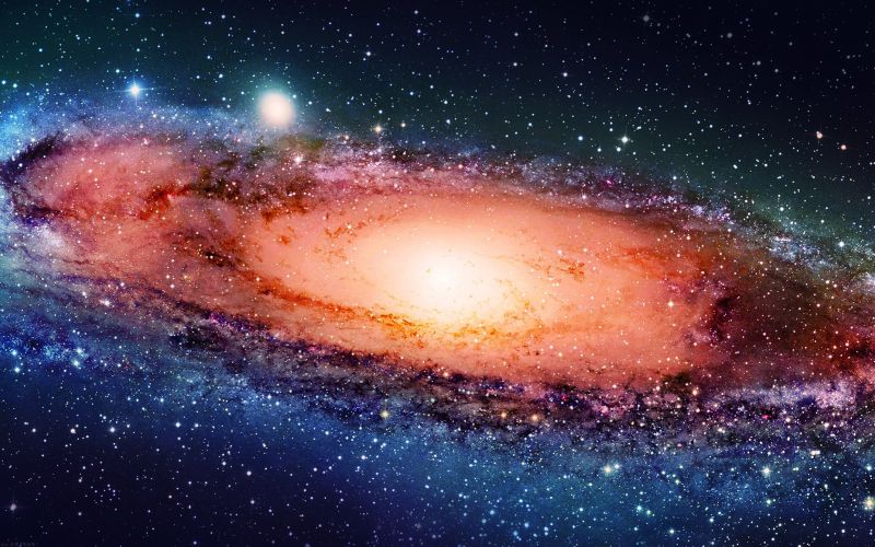 2880x1800 px, galaktika, hely, bolygó, csillagok