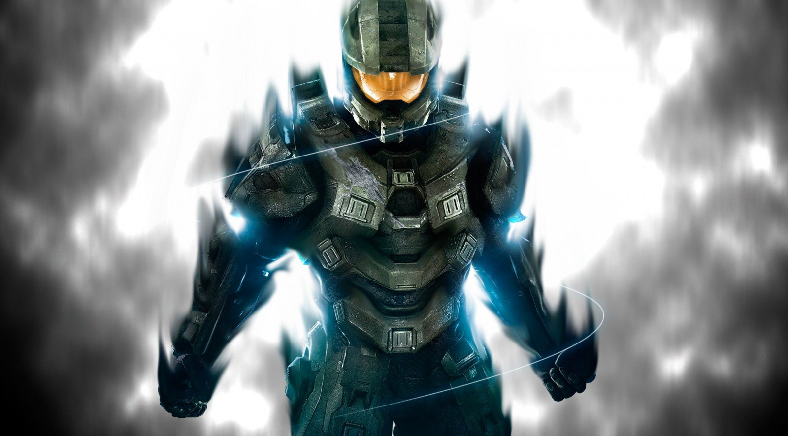 1950x1080 px, Aura, master Chief