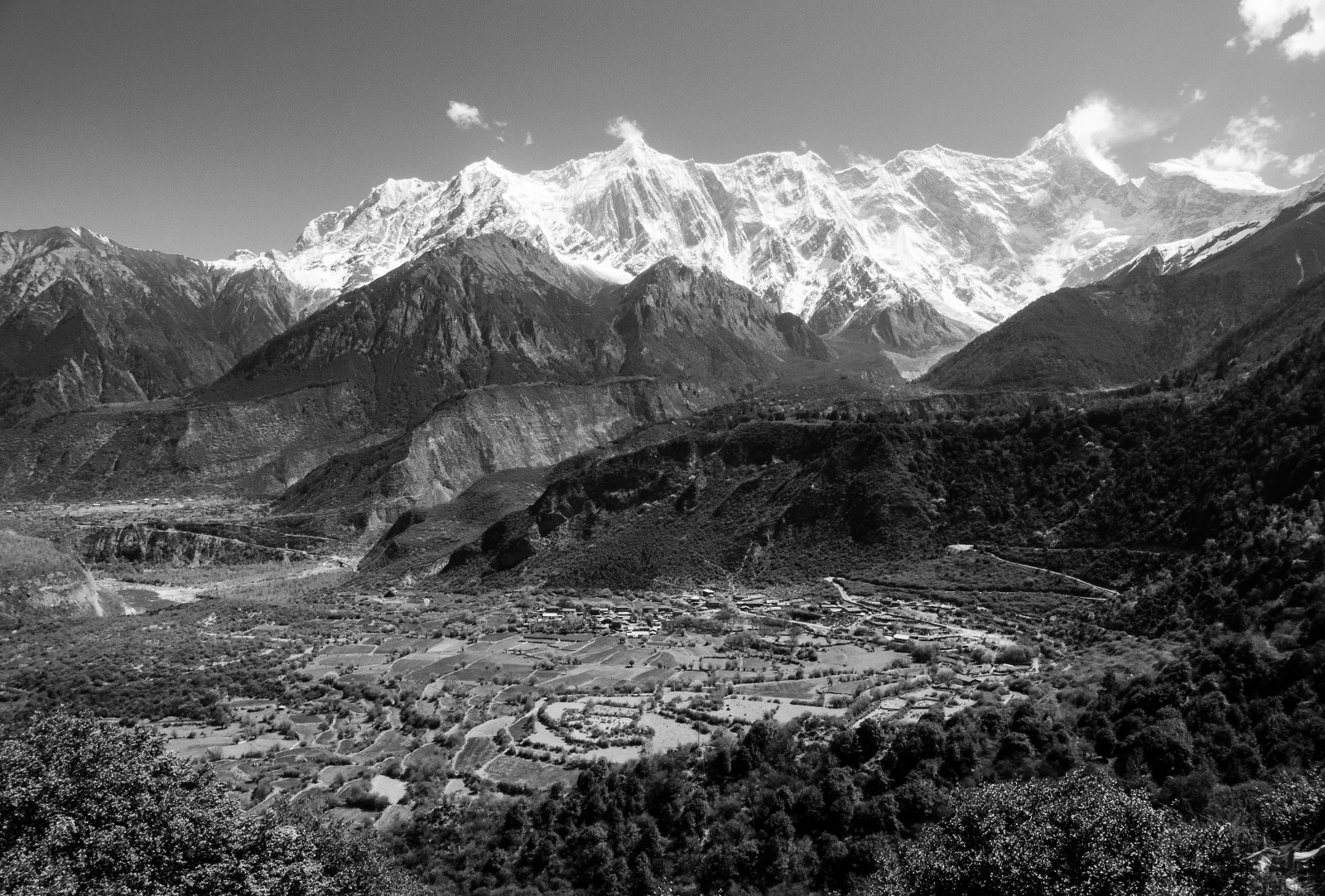 krajina, černobílý, kopec, Skála, Příroda, sníh, fotografování, údolí, divočina, plošina, scéna, Krásná, hora, přírodní, tělesné, atmosférický jev, Černý a bílý, monochromatické fotografování, horských reliéf, landform, geografický rys, pohoří