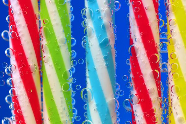 drinking straw,drops,close up,colorful