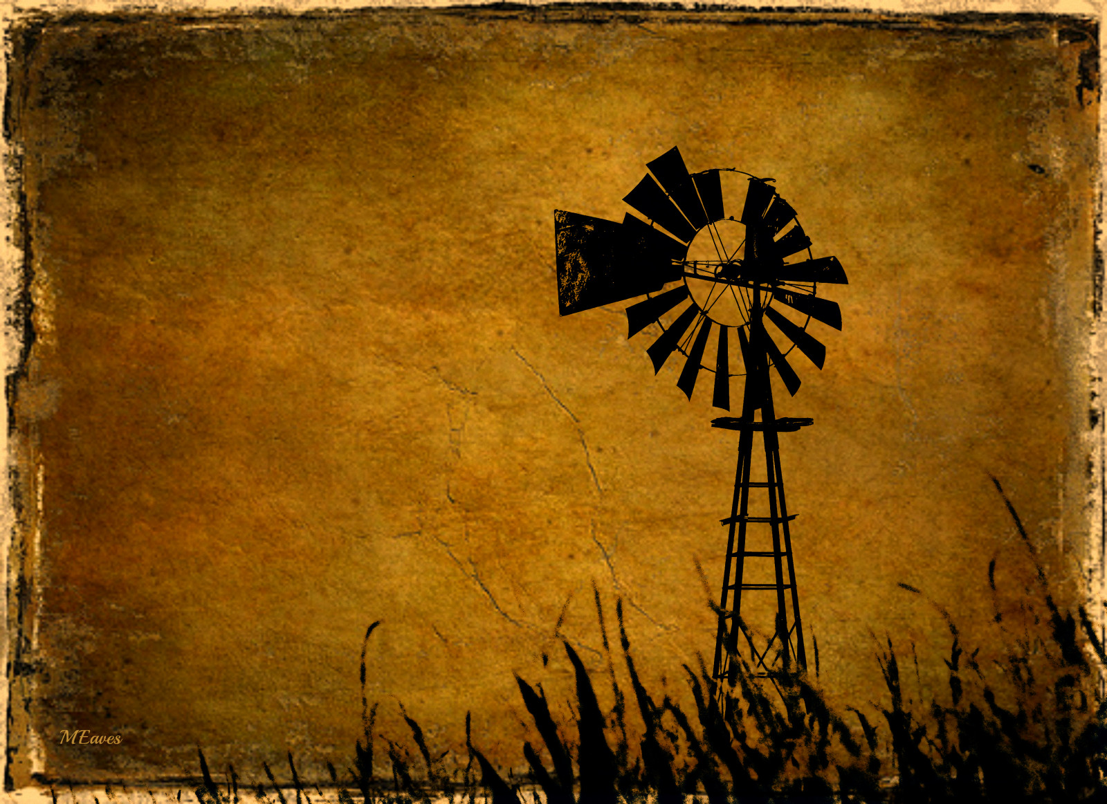 zlomený, větrný mlýn, silueta, Illinois, Středozápad, poškozený, tónovaný, texturou, ruralamerica, K20D, pentaxk20d, pentaxart, blinkagain, flickrstruereflection1