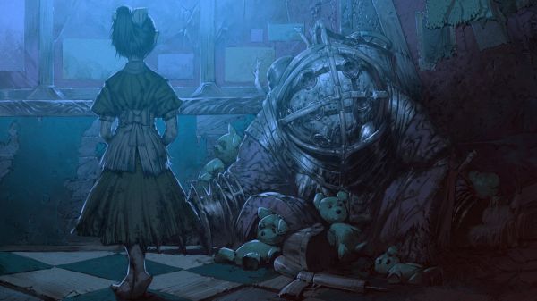 action,BioShock,cyborg,dual,fantasy,1920x1080 px
