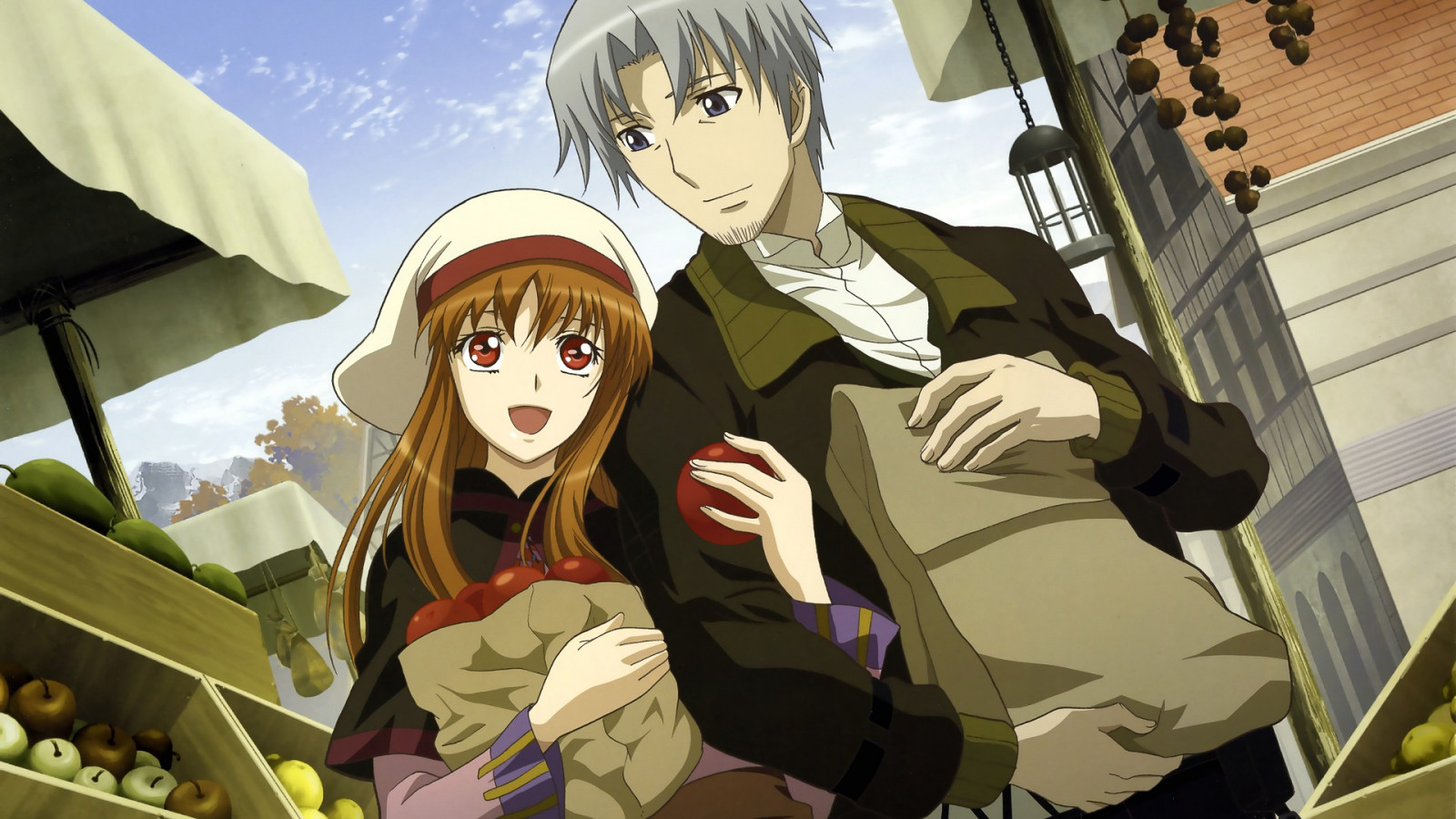 illustrazione, anime, cartone animato, Holo, Spice and Wolf, i fumetti, immagine dello schermo, mangaka