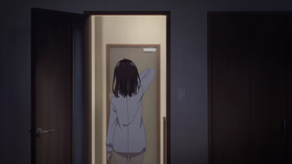 anime girls,anime,Hige wo Soru Soshite Joshikousei wo Hirou,Ogiwara Sayu Hige wo Soru,back,white shirt