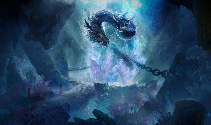 stvoření, fantasy umění, drak, umělecká díla, Zp Zhang stvoření, fantasy umění, drak, umělecká díla, Zp Zhang