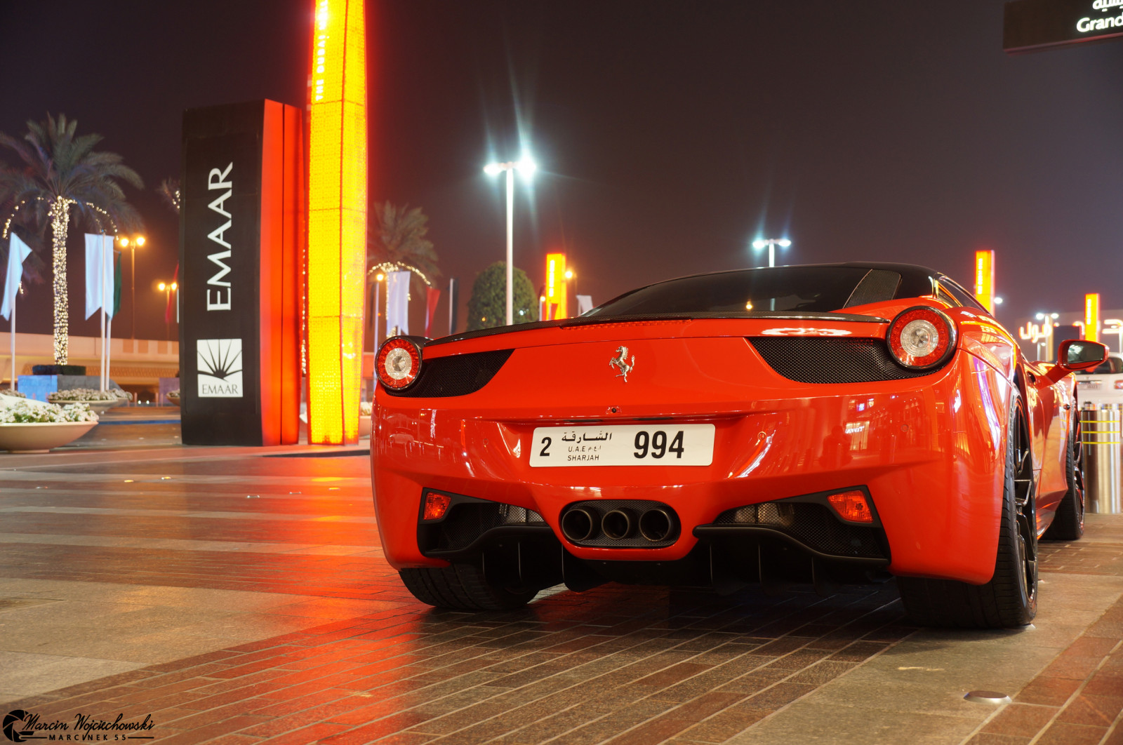 デスクトップ壁紙 赤, スーパーカー, 要素, ソニー, ドバイ, スポーツカー, フェラーリF430, チューニング, クーペ