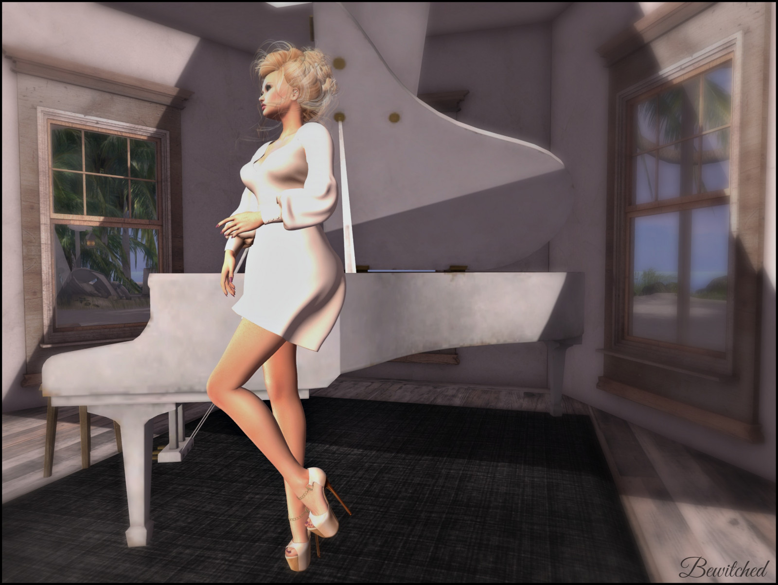 model, dlouhé vlasy, křivky, supermodelka, kloub, dívka, krása, dáma, sexy, noha, treschic, fittedmesh, rameno, clefdepeau, focení, člověk barva vlasů, zapletený, venusshoes, modelka