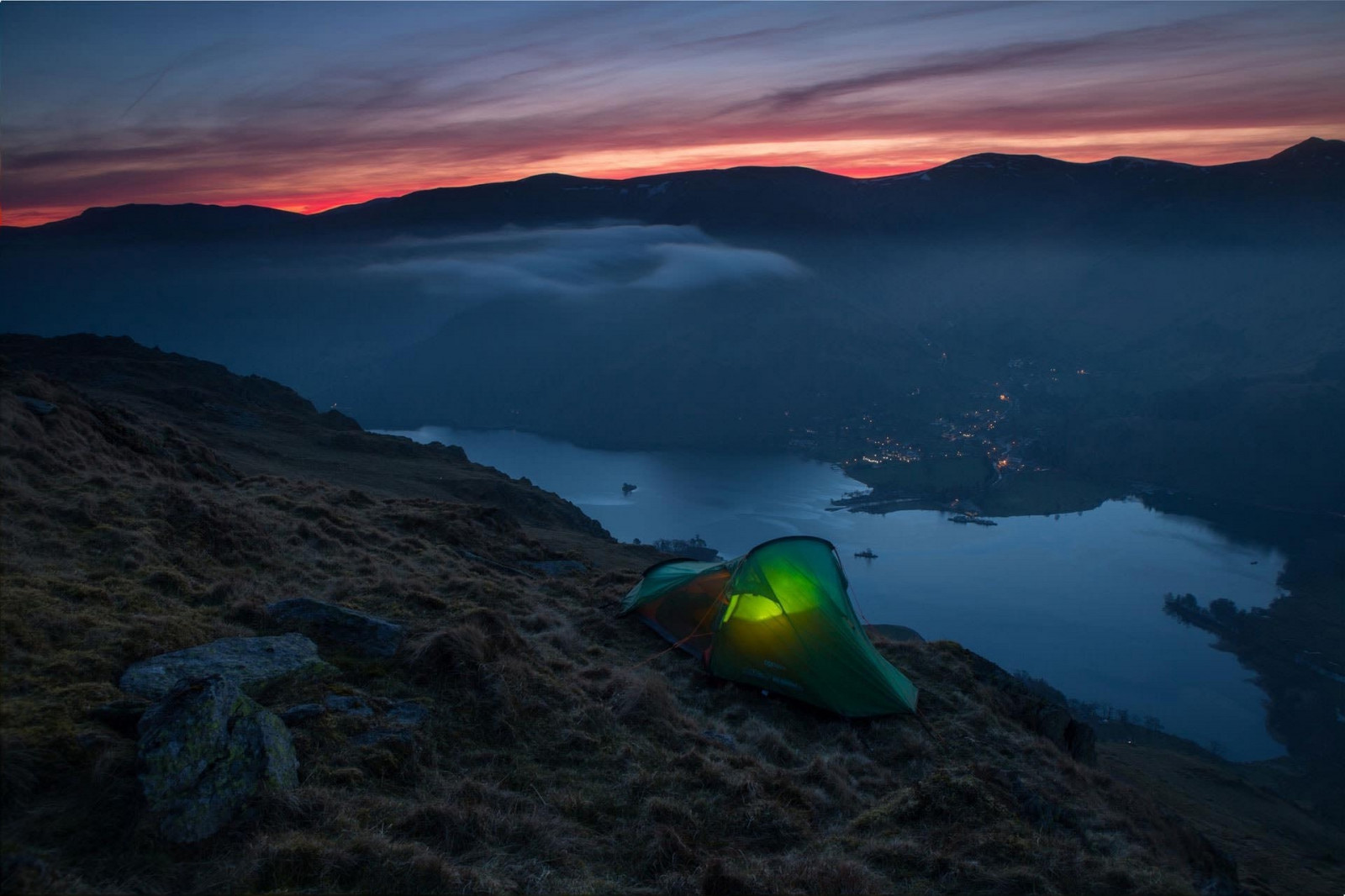 krajina, světla, hory, západ slunce, moře, jezero, Příroda, odraz, fotografování, mraky, svítání, mlha, soumrak, kempování, Terén, hora, svítání, 1920x1280 px, horských reliéf, pohoří, extrémní sport