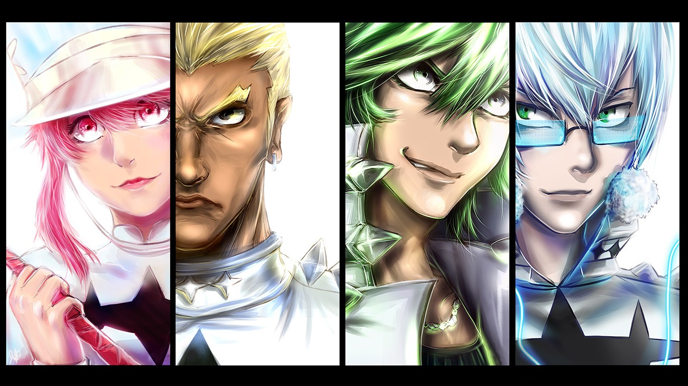 ilustrace, anime, kreslená pohádka, Jakuzure Nonon, Kill la Kill, komiks, Gamagouri Ira, Inumuta Houka, Sanageyama Uzu, mangaka, komiks