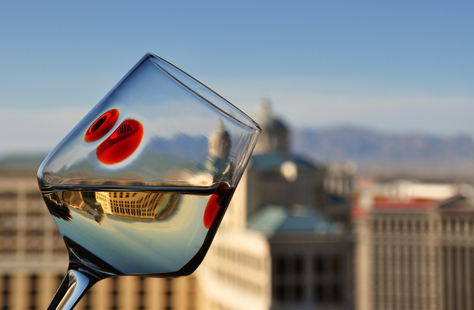 odrazy, víno, bokeh, Bellagio, odlesky, Caesars, chardonnay, cosmopolitanhotel, colorphotoaward