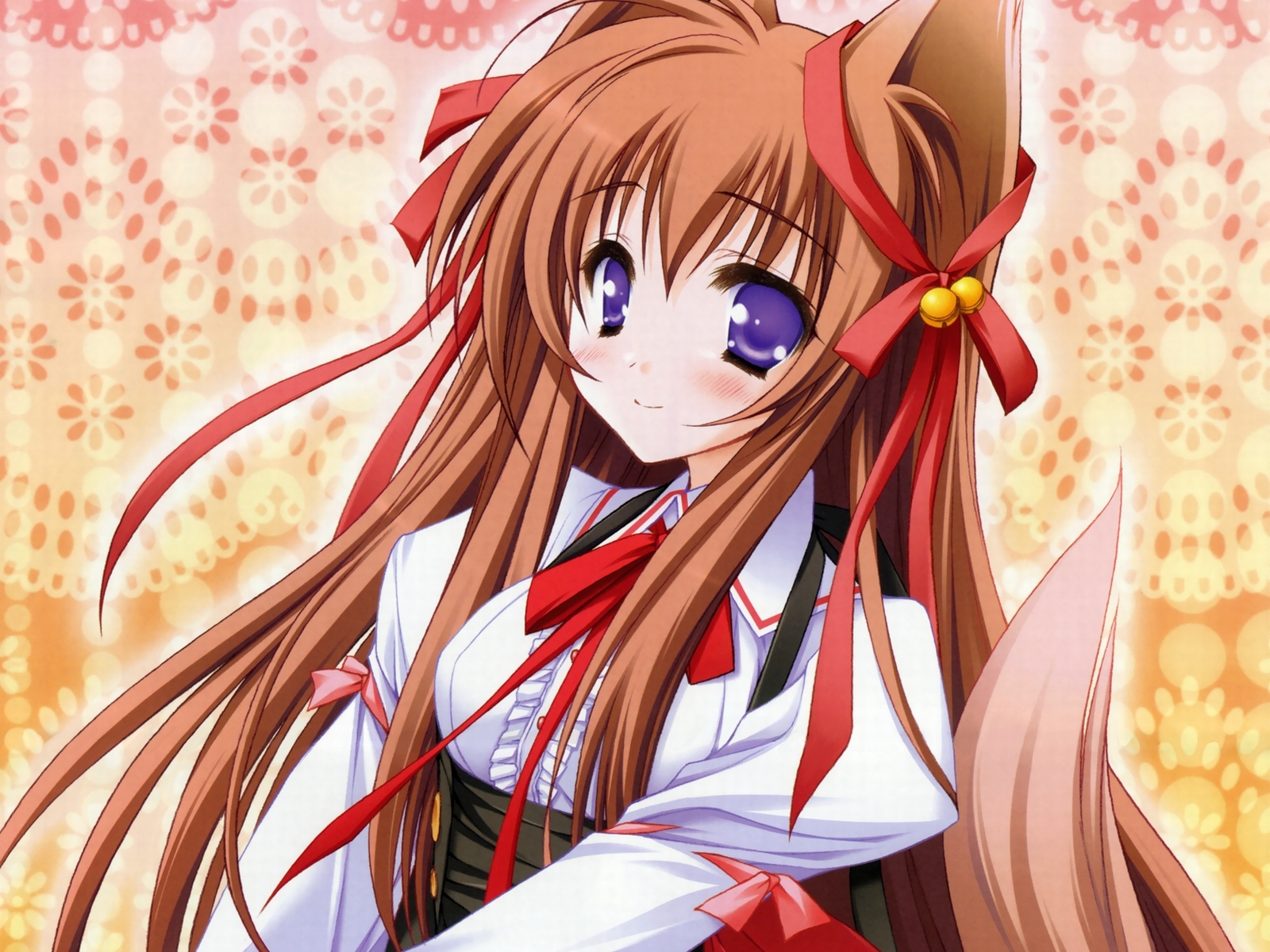 ilustrace, anime, ocas, bruneta, umělecká díla, Moekibara Fumitake, dívka, mangaka, tayutama, mito Mashiro